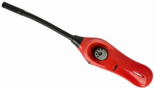 Atomic BBQ Stabfeuerzeug rot