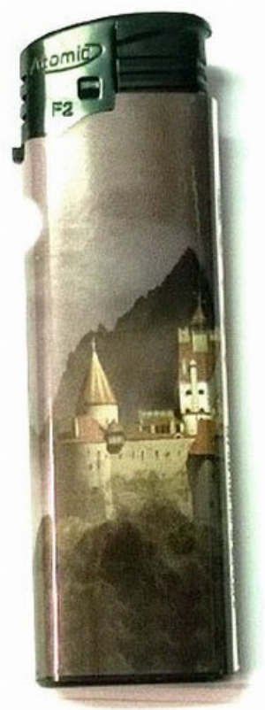 Atomic Dracula Piezo Feuerzeug 3