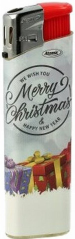 Atomic Feuerzeug Happy Hollidays X-Mas 1v10