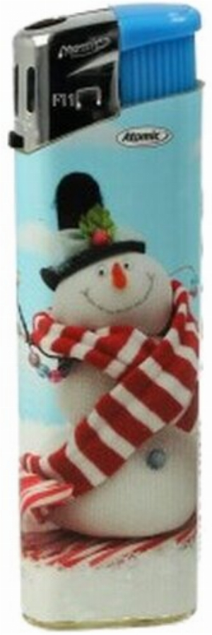 Atomic Feuerzeug Happy Hollidays X-Mas 4v10