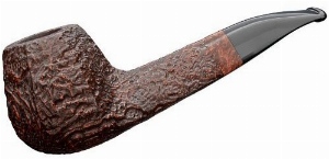 Aurea Ars Heptagonal Sandblast Brown Pfeife