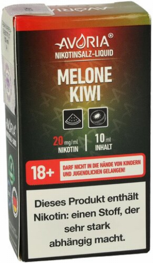 Avoria Nikotinsalz Liquid Melone Kiwi 20mg
