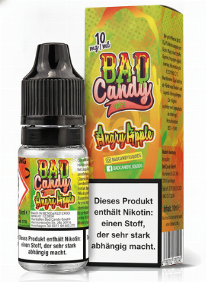 BAD Candy Angry Apple 10mg Nic Salt Liquid