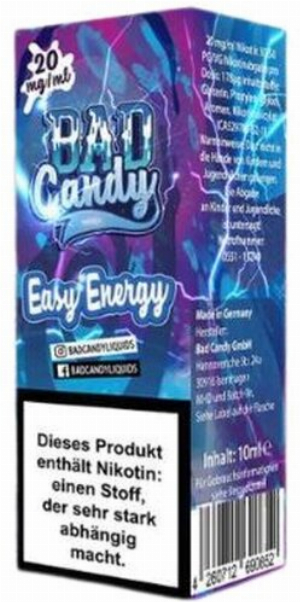 Bad Candy Easy Energy 20mg Nic Salt e-Liquid