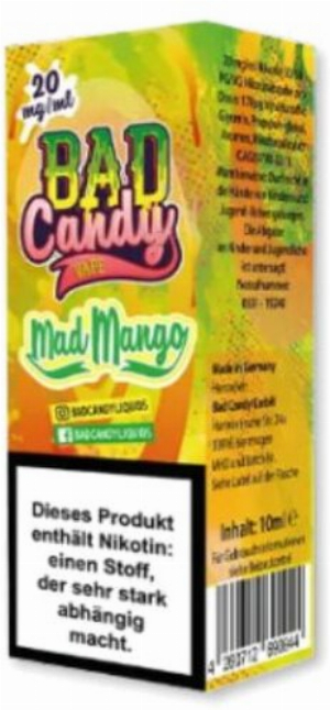 Bad Candy Mad Mango 20mg Nic Salt e-Liquid