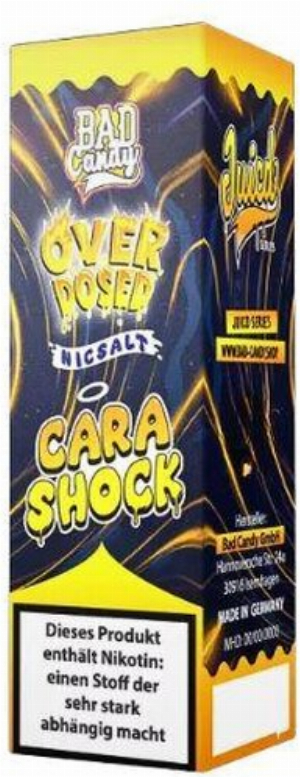 Bad Candy Cara Shock Nikotinsalzliquid Overdosed 20mg