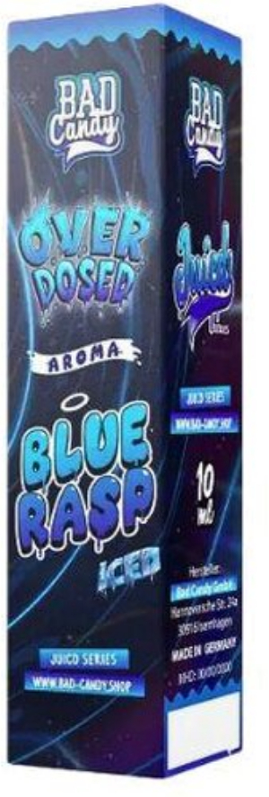 Bad Candy Overdosed Longfill Blue Rasp Iced Aroma 10ml