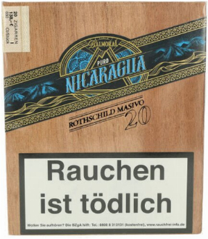 Balmoral Zigarren Puro Nicaragua Rothschild Masivo 20Stk.