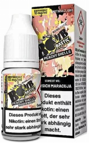 Bang Juice Bomb Bastic Peachy Shells Nikotinsalzliquid 10mg