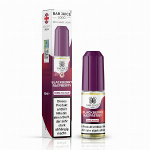 Bar Juice 5000 Nic Salt Liquid Blackberry Raspberry 10mg