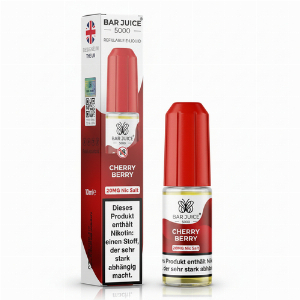 Bar Juice 5000 Nic Salt Liquid Cherry Berry 20mg