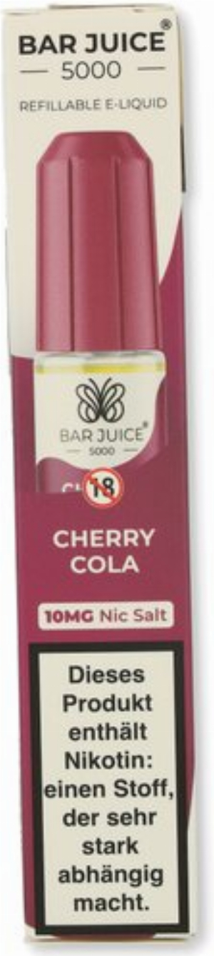 Bar Juice 5000 Nic Salt Liquid Cherry Cola 10mg