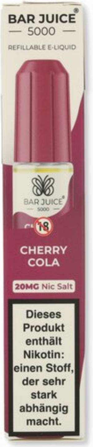 Bar Juice 5000 Nic Salt Liquid Cherry Cola 20mg