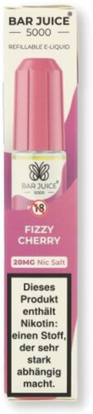 Bar Juice 5000 Nic Salt Liquid Fizzy Cherry 20mg