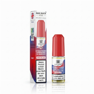 Bar Juice 5000 Nic Salt Liquid Strawberry Raspberry Blueberry 10mg
