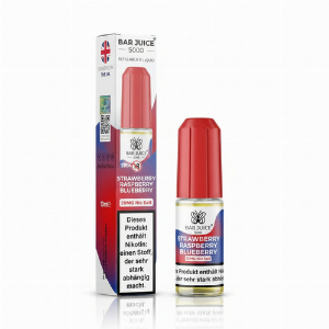 Bar Juice 5000 Nic Salt Liquid Strawberry Raspberry Blueberry 20mg