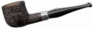 Barling Pfeife Montague Craggy Root 1813 Rustiziert