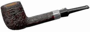 Barling Pfeife Montague Craggy Root 1814 Rustiziert