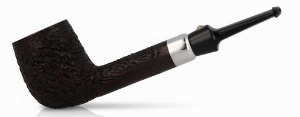 Barling Pfeife Montague Craggy Root 1814 Rustiziert - B-Ware