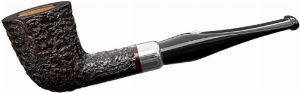 Barling Pfeife Montague Craggy Root 1815 Rustiziert