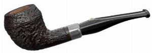 Barling Pfeife Montague Craggy Root 1817 Rustiziert