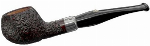 Barling Pfeife Montague Craggy Root 1818 Rustiziert