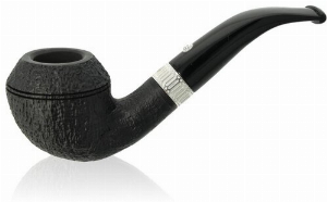 Barling Pfeife Victory Fossil Bark sandgestrahlt