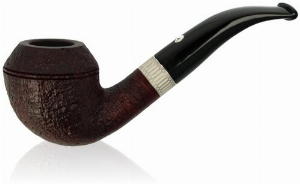 Barling Pfeife Victory Fossil Red sandgestrahlt