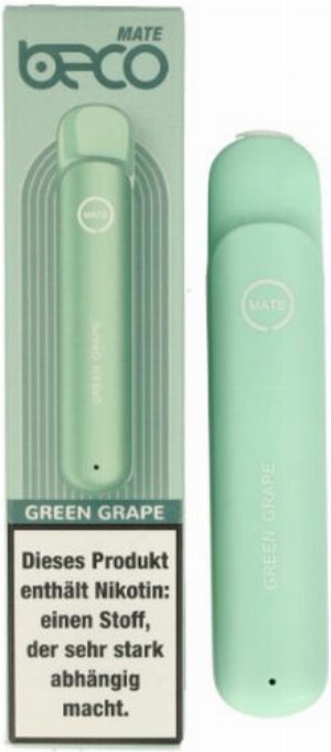 Beco Mate Einweg E-Zigarette Green Grape 20mg