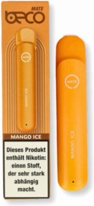 Beco Mate Einweg E-Zigarette Mango Ice 20mg
