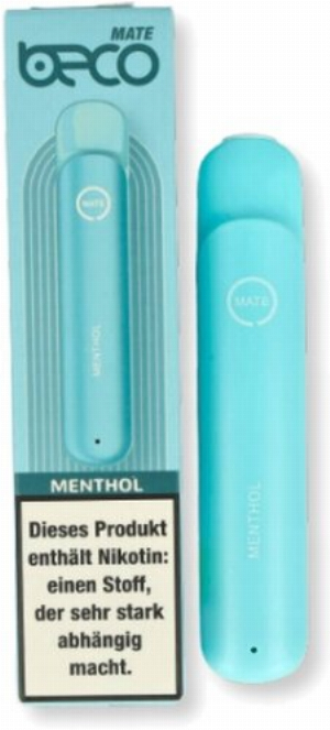 Beco Mate Einweg E-Zigarette Menthol 20mg