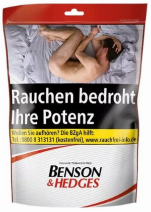 Benson & Hedges Rot Volumentabak 160g Beutel