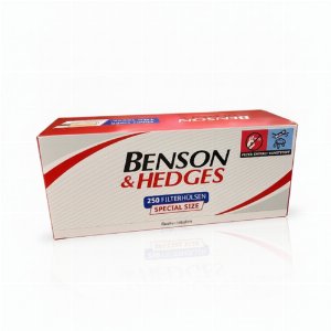 Benson & Hedges Zigarettenhülsen 250 Stück