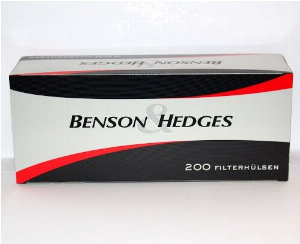 Benson & Hedges Zigarettenhülsen 200 Stück