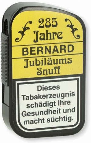 Bernard Schnupftabak Jubiläums Snuff 10g Dose