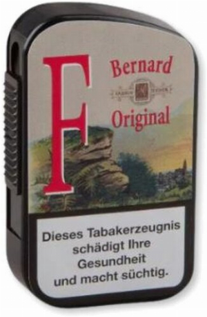 Bernard Schnupftabak Original F (Fichtennadel-Tabak) in 10 g Dose