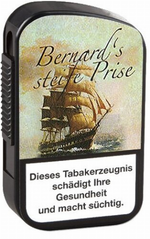 Bernard Schnupftabak Steife Prise Snuff in 10 g Dose