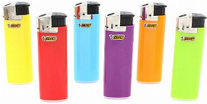 BIC Feuerzeug Einwegfeuerzeug  Diverse Farbe 1 Stk.