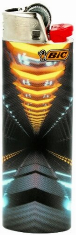 BIC Feuerzeug Futuristic 1v8