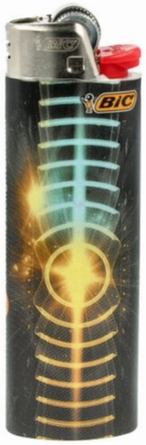  BIC Feuerzeug Futuristic 2v8