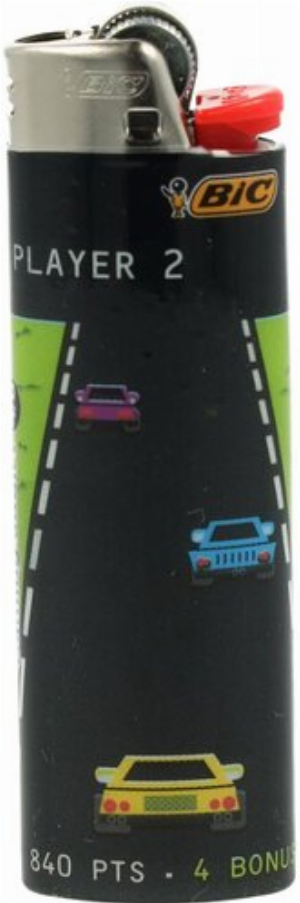 Bic Feuerzeug Gaming Addict 4v8