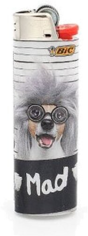BIC Feuerzeug Gangster Dog MAD