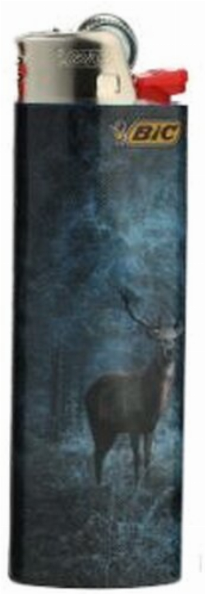 BIC Feuerzeug Maxi Dark Forest 7v8