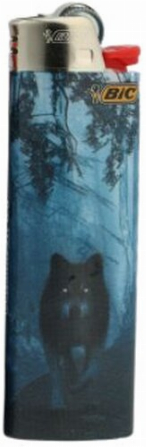 BIC Feuerzeug Maxi Dark Forest 8v8