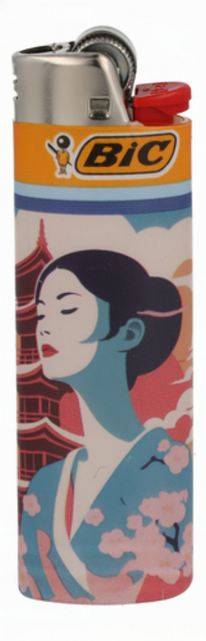 BIC Feuerzeug Maxi Dreamy Japan 2v6