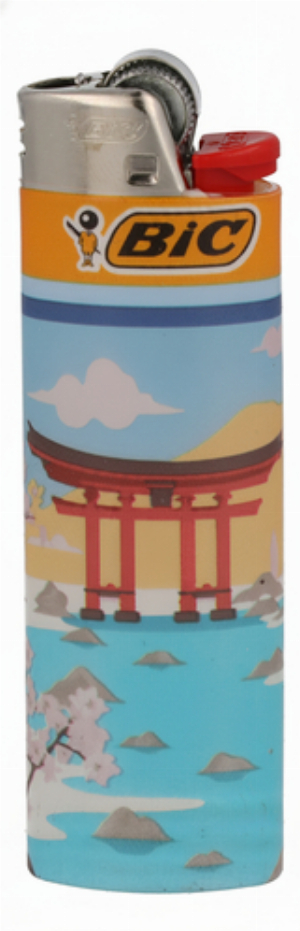 BIC Feuerzeug Maxi Dreamy Japan 5v6