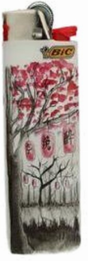 BIC Feuerzeug Maxi Japanese Landscapes 4v8