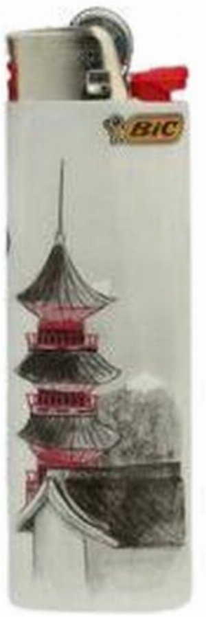 BIC Feuerzeug Maxi Japanese Landscapes 7v8