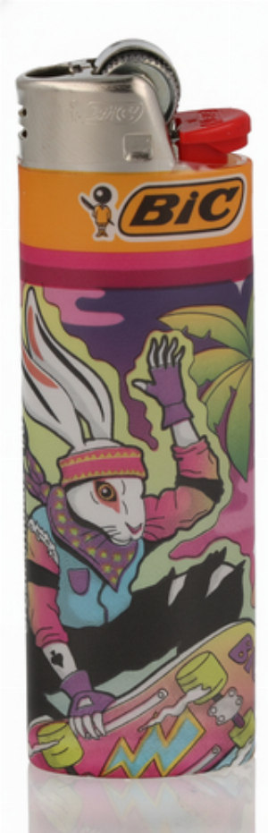 BiC Feuerzeug Maxi Urban animals 1v6