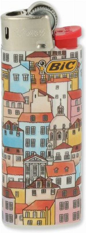 BIC Feuerzeug Mini Cities 4v8